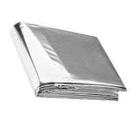 OSALADI Film Réfléchissant pour Plantes de Jardin 160X210 CM Argenté Double Face Film de Croissance Hivernale pour Plantes Multifonction pour Cultures Protégées et Urgences Extérieures