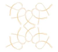 OSALADI Fils Tenseurs Visage Dorés 20 Sachets - 12 Fils Protéinés par Sachet Anti-Rides Front et Cou Soins Lifting Collagène pour Raffermir et Lisser la Peau Accessoires de Soin