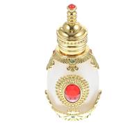 OSALADI Flacon d'Essence Vide 15 ML en Verre Protection Lumineuse pour Usage Quotidien et Voyage