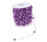 OSALADI Guirlande de Perles DIY Créative pour Décoration Festive Chaîne de Perles pour Loisirs Créatifs et Fêtes Accessoire Polyvalent Mètres