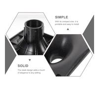 OSALADI Haut-Parleur Pavillon Audio Horn Speaker Noir Tweeter Précis et Robuste pour Scène Portable et Facile à Installer Clair et Fidèle pour Usage Prolongé