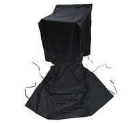 OSALADI Housse De Pour Lave-linge Et Sèche-linge 4 Côtés Tissu Oxford Robuste Fermeture Par Bande Élastique Noir