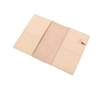 OSALADI Housse De Protection En Cuir De Vache Pour Ordinateur Portable Protection Pour École Pour Ordinateur Portable Pour Journal Travail Vert Beige