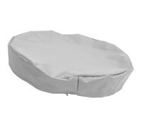 OSALADI Housse de Tonneau en Tissu Oxford Solide Cordon de Serrage, Couvercle pour Réservoir d'eau Extérieur, Protection Poussière et Insectes, Adaptée aux Usages Domestiques et Jardin