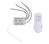 OSALADI Interrupteur sans Fil pour Plafonnier Intelligent Commande à Distance Simple Design Moderne et Élégant pour Intérieur un Seul Bouton Facile à Utiliser