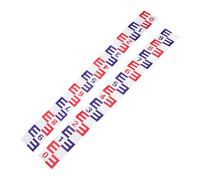 OSALADI Jauge de Niveau d'eau Autocollante en Film d'Aluminium Réfléchissant 10X100 CM 2 Pièces Rouge et Bleu Étanche et Anti-Corrosion pour Piscine Aquarium et Réservoir d'eau