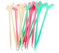 OSALADI Kit 18 Outils de Beauté pour Cils en Polypropylène, Brosses Modelantes et Nettoyantes pour Extensions, Adapté aux Salons de Beauté et Usage Personnel