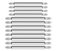 OSALADI Kit de 90 Goupilles à Ressort en Acier Inoxydable pour Bracelet de Montre Tailles Assorties 18Mm 20Mm 22Mm Accessoire de Réparation pour Montres Barrette de Connexion Robuste