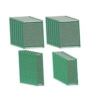 OSALADI Kit De Soudage Électronique 30 Pièces Kit De Carte PCB Platine Dexpérimentation PCB Double Face pour Prototypage