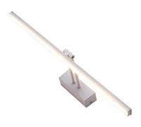 OSALADI Lampe De Miroir Led Salle De Bain 10w Blanc Chaud, Applique Murale Aluminium Polycarbonate, Éclairage Miroir Cosmétique, Design Moderne, Utilisation Intérieure