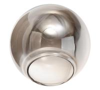 OSALADI Lampe Suspendue Globe Verre Abat-jour Décoratif Pour Lustres Design Simple Et Élégant Diffuseur De Lumière Verre Fumé Pour Salon Et Chambre