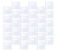 OSALADI Languettes Adhésives Lot de 50 pour Réparation de Stores Verticaux en Plastique Blanc Fixation Solide pour de Pendaison de Crémaillère