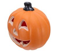 OSALADI Lanterne Citrouille Halloween Lumineuse Figurine Jack o Lantern LED Décorative pour Intérieur Et Extérieur Réutilisable