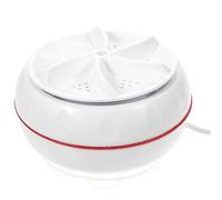 OSALADI Laveuse Portative Machine à Laver Portative Lave-linge Pour Vêtements Laveuse Intelligente Pour Évier Mini Rondelles Voyage Abdos Miniature Petite Machine à Laver Blanche