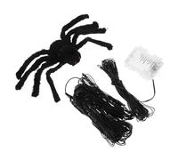 OSALADI LED Spider Halloween Decoration Battery Powered Orange with Efficient Outdoor Indoor Spooky Atmosphere Lighting for Party Haunted Garden