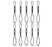 OSALADI Lot de 10 Cordons Tressés pour Théière, Sangles de Couvercle Anti-chute en Fil Artisanal, Accessoires Universels Compatibles Théières en Fonte et Porcelaine, pour Cérémonie du Thé