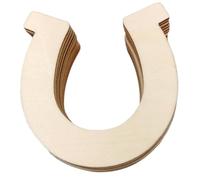 OSALADI Lot De 10 Mini Fers À Cheval En À Découper Pour Travaux Manuels Ornements Copeaux De Décorations De Porte DIY Tranches De Fer À Cheval En