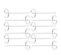 OSALADI Lot de 12 Brochettes en Acier Inoxydable pour Barbecue, Compatibles Friteuse à Air et Four Électrique, Brochettes Verticales Réutilisables pour Griller Viande en Extérieur,