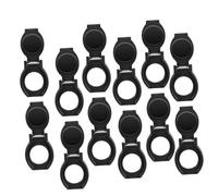 OSALADI Lot de 12 Caches de Confidentialité pour Webcam, Cache-Objectif en Plastique Noir, Design Ultrafin, Protection Vie Privée pour Ordinateur de Bureau et Autres Appareils