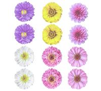 OSALADI Lot de 12 Notes Autocollantes 3d Fleurs, Papier Épais, Motifs Floraux Assortis, Blocs-notes Mémo Portables pour Étudiants, Bureau et École, Décoration et Message Adhésif Pratique