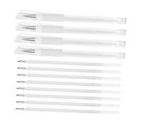 OSALADI Lot de 12 Set de Stylos Marqueurs Imperméables Blancs pour Microblading Stylo à Sourcils Brodé 4 et 8 Recharges Outil de Tatouage Précis pour Cartographie des Sourcils en Salon