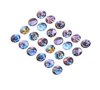 OSALADI Lot De 120 Cabochons En Pierres Précieuses Du Pour La Fabrication De Bijoux Artisanaux Décoration Matériel De Bijouterie Décoration De Bijoux Cabochons En Verre