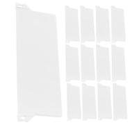 OSALADI Lot de 14 Poids de Chaîne pour Stores Verticaux 127 Mm, Contrepoids en Plastique Résistant, Pièces Détachées pour Réparation de Bas de Stores, Kit Compatible pour Fenêtres