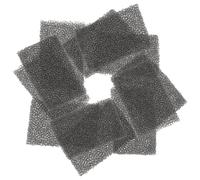 OSALADI Lot de 16 Éponges à Maquillage pour Cicatrices Noires, 4x6x1 Cm, Éponge à Pointillé pour Effets Spéciaux Halloween, Accessoires de Maquillage Artistique et Estompage pour Visage