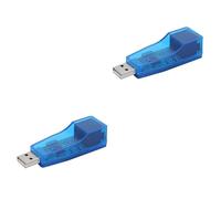 OSALADI Lot De 2 Adaptateurs Ethernet 10/100 pour Carte Haute Performance Installation Facile
