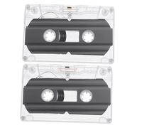 OSALADI Lot De 2 Cassettes Audio Vierges À Faible Bruit pour Enregistrement De Musique