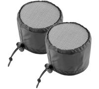 OSALADI Lot de 2 Couvercles de Ventilation en Polyester 15 CM pour Tentes de Culture Bande Élastique Filtre de Conduit d'air Anti-Insectes Accessoires de Ventilation pour Culture