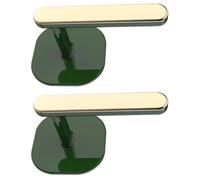 OSALADI Lot de 2 Crochets Muraux sans Perforation Multifonctionnels en Plastique Vert Clair Support Mural Solide Cuisine et Salle de Bain Rangement Suspendu Pratique et Gain de Place