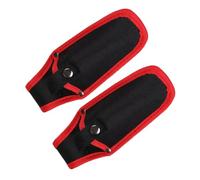 OSALADI Lot de 2 Étuis à Ciseaux de Jardinage en Toile Résistante Rouge Housse Pratique pour Sécateurs à Main Protège-Pointes Sécuritaire pour Usage Extérieur et Entretien du Jardin