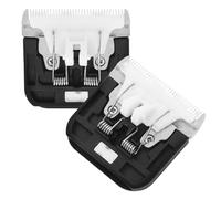 OSALADI Lot de 2 Lames de Rechange Amovibles pour Tondeuse Électrique Compatibles pour Poils de Chiens et Chats Lames Multifonctions en Acier Résistant Accessoire de Toilettage