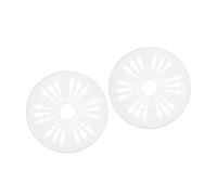 OSALADI Lot de 2 Pièces pour Lave-linge, Couvercle de Baril de Déshydratation Blanc en Plastique, Épais et Souple, Protège le Tissu et Accélère le Séchage