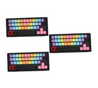 OSALADI Lot De 3 Capuchons De Touches De Clavier Mécaniques Abs Remplaçables Kits De Clavier Chics