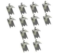 OSALADI Lot De 3 Pinces Pour Étagères De Congélateur En Acier Inoxydable Faciles À Installer Pour Séparateurs De Réfrigérateur 4 Pièces X 3