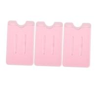 OSALADI Lot De 3 Porte-Cartes Adhésifs pour Smartphone Étui pour Téléphone Portable Portefeuille Support Universel pour Téléphone Portable Pochettes pour Cartes De Crédit