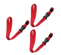 OSALADI Lot De 3 Sangles D'arrimage en Nylon 1 m Boucle Rapide, Sangles De Fixation Robustes pour Bagages Et Chargement, Multi-usages Outdoor, Qualité Résistante Et Usage Voyage