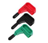 OSALADI Lot De 3 Sondes De Test Magnétiques 4 Mm De Circuit Connecteur Banane Sans Soudure, Câble Rouge Noir Vert, Accessoire Multimètre Pour Dépannage Électronique Professionnel