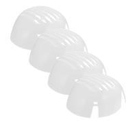 OSALADI Lot De 4 Doublures De Casquettes Légères Anti-Collision, Insertion De Protection Respirante Trous De Ventilation, Adapté pour Casques Industriels Et Casquettes De Baseball, Travail Et Sport