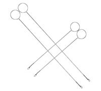 OSALADI Lot De 4 Enfile-Cordon Métalliques Longs pour Couture, Accessoires Multifonctions, Outil D'enfilage Adapté à La Machine à Fil à Broder Et Travaux De Couture Domestiques