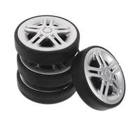 OSALADI Lot de 4 roulettes de Rechange en Caoutchouc pour Valise Rotation Pivotante, Performance Fiable, pour Réparation de Bagages en Aéroports ou Gares