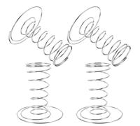 OSALADI Lot de 4 Supports à Cônes en Acier Inoxydable, Présentoirs à Glace de Table Multifonctionnels, Porte-cône Résistant pour Cornets, pour Buffet et Restauration Professionnelle