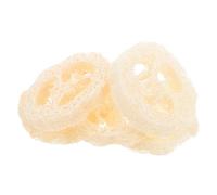 OSALADI Lot de 5 Porte-Savons en Luffa Naturel 6-7 CM Coussinets Porte-Savonnette Épais 125 CM Écologique et Polyvalent pour Salle de Bain et Rangement Ménager