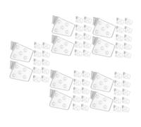 OSALADI Lot De 5 Séparateurs De Congélateur Pratiques Installation Simple Plusieurs Espaces De Rangement 20 Pièces X 5