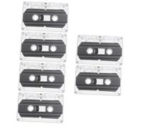 OSALADI Lot De 6 Cassettes Audio De Remplacement Durée Denregistrement De 30 Minutes Faible Bruit Vierges pour Projets Musicaux