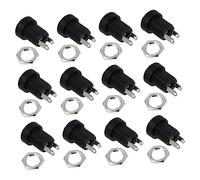 OSALADI Lot de Prises d'alimentation pour Montage sur Panneau Adaptateurs Noirs Adaptés Aux Appareils Électroménagers Jouets Fitness