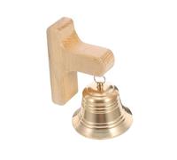 OSALADI Magnetic Wooden Doorbell Wind Chime with Bell Weather-Resistant Shopkeepers Chime for Home Office Garden Entrance