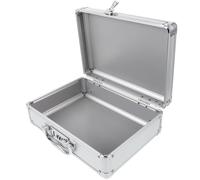 OSALADI Mallette de Transport D'outils en Alliage D'aluminium Argenté Protection Les Chocs et Sécurité par Mot de Passe pour Randonnée et Navigation